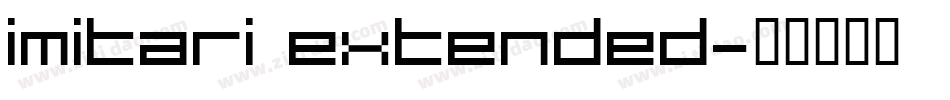 Imitari Extended字体转换